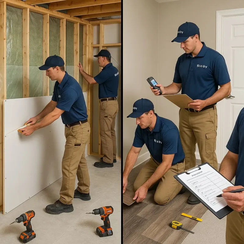 Repairs and Reconstruction process in Somervell County, TX