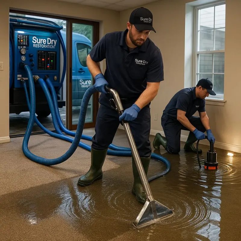 Water Extraction and Removal process in Somervell County, TX
